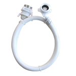 Impeller type washer supply hose